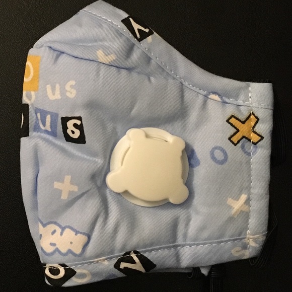 2 Kids printed face mask with 6 FIlters - Picture 8 of 8